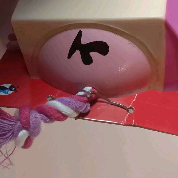 Funny Farms Cow Vinyl Rubber Milk Carton Goofy Squeak Toy Udders Stellar Pet - Picture 4 of 9